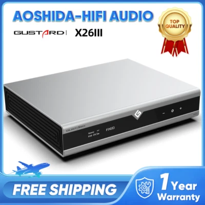 GUSTARD X26III decoder streaming di rete DAC doppio decoder ES9039SPRO DSD512 - Immagine 1 di 4