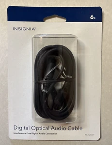 Insignia digitales optisches Audiokabel 6 Fuß NS-HZ507 Surround 5.1 & 7.1 kompatibel - Bild 1 von 3