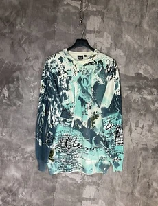 D&G Dolce Gabbana Vintage Multicolour Archive 90s Very Rare Sweater Size XL - Picture 1 of 16