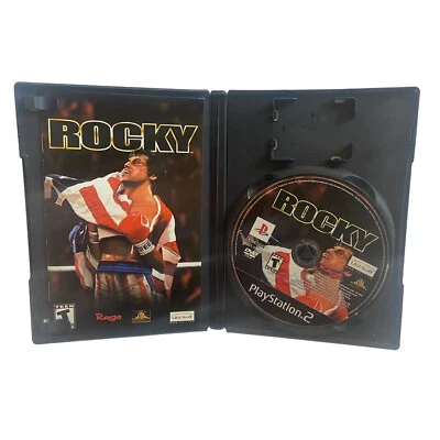 Rocky Original Sony PS2 Video Game Playstation 2 Complete Manual Rated Teen T - Image 1 of 3