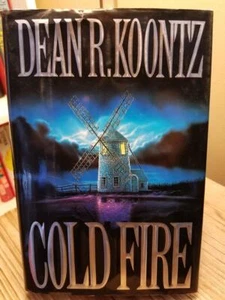 Cold Fire by Dean Koontz 1991 TRUE 1st Edition 1st Printing HB DJ VGC!! - Picture 1 of 12