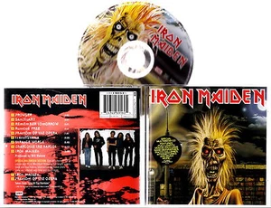 IRON MAIDEN  - Iron Maiden 1981 REMASTERED 1998 + 2 Live Special Multimedia  CD - Imagen 1 de 1