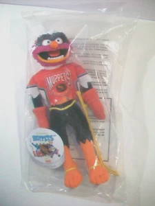 Figura Cabeza de Vinilo Animal Jugador de Hockey NHL 1995 Los Muppets, McDonalds, Nuevo - Imagen 1 de 3