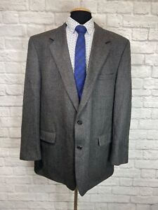 Brooks Brothers Mens Gray Sport Coat Suit Jacket Blazer 48L