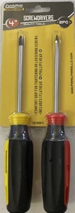 Lote De 2 Destornilladores Family Maid De Colección 4" Ranurados Y Phillips! - Imagen 1 de 2