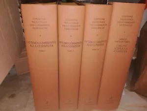Ottimo commento alla Commedia Chiose sopra la «Comedia» 4 Volumi Salerno 2018 - Foto 1 di 11