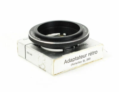 Adaptador retro Rollei Retro E49 49 mm para SL 350 en caja Foto 1 de 3
