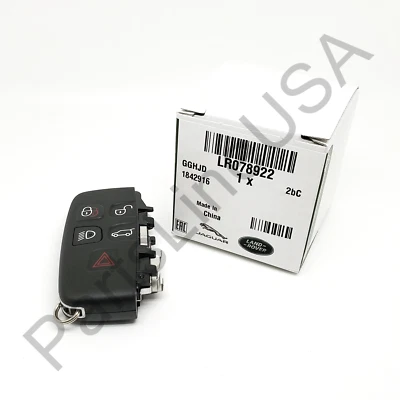 Genuine Land Rover LR4 Discovery 4 Remote Control Key Fob Cover Case LR078922 - Image 1 of 4