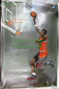 Last Dance Mash-up MISPRINT NIKE Poster Michael Air Jordan Scottie Pippen Hare - Picture 1 of 11