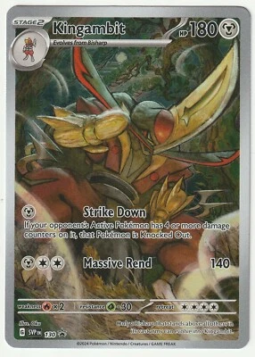 Kingambit 130 Sv: Scarlet & Violet Promo Cards Holo - Image 1 of 2