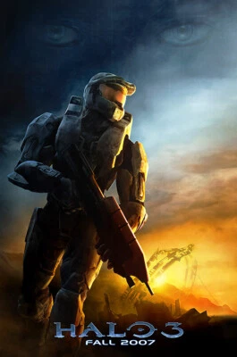 Halo 3 Master Chief XBOX 360 PC Premium POSTER MADE IN USA - HAL008