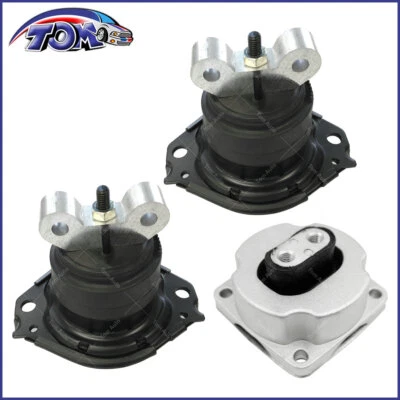 New Engine Motor & Trans Mount 3Pcs For 11-14 Dodge Challenger Charger 3.6 5.7L Foto 1 de 4