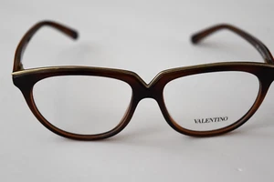 Gafas auténticas Valentino doradas Havana pequeñas VA2627 214 52-14-135 - Imagen 1 de 1