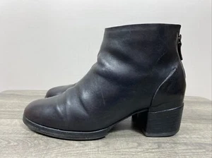 Roberto Del Carlo Womens Leather High Heel Ankle Boots Black  Size 38 / Us 8   - Picture 1 of 11