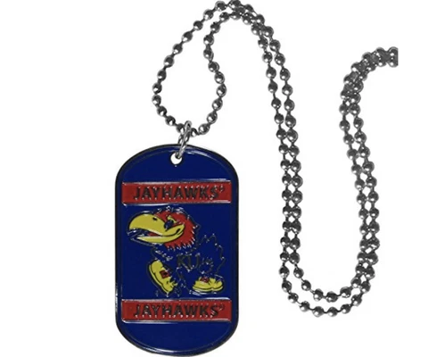 NCAA Kansas Jayhawks Tag Necklace, 26" Cover