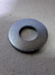 3/8" X 1" OD ZINC PLATED FINISH LOW CARBON STEEL USS WIDE FLAT WASHER PK100 (EF) - Picture 1 of 4