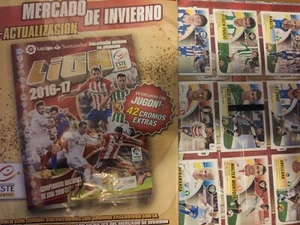 LIGA ESTE 2016-2017 MERCADO DE INVIERNO (42 CROMOS EXTRAS) + HOJAS  - Imagen 1 de 1
