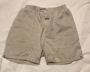Sz 4-5 VTG Baby GUESS Khaki Shorts Tan Made In The USA - Picture 1 of 7