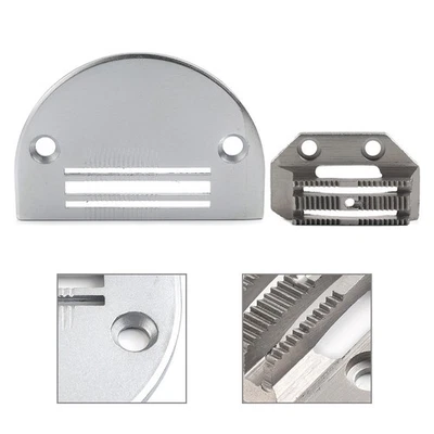 Standard Needle Plate & Feed Dog Fit JUKI DLN-415 DNL-5410 DNL-9010 Sewing 1 SET - Image 1 of 4