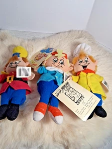 VINTAGE 1997-KELLOGG’S Bean Bag Breakfast Bunch-Snap Crackle Pop-Cereal Buddies - Picture 1 of 9