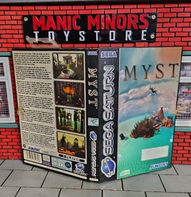 Sega Saturn Console Game - Myst - #1494