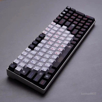 129 Keys Star Wars Black PBT Keycaps Large Full Set Sublimation Boxed Xmas Gifts - Image 1 of 4