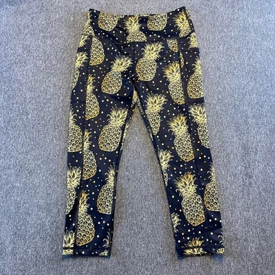 Constantly Varied Gear Pineapple Print Cropped Leggings - Small - Women - Image 1 of 4