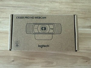 Logitech C920x Pro HD Webcam - Black (New In Box) - Afbeelding 1 van 4