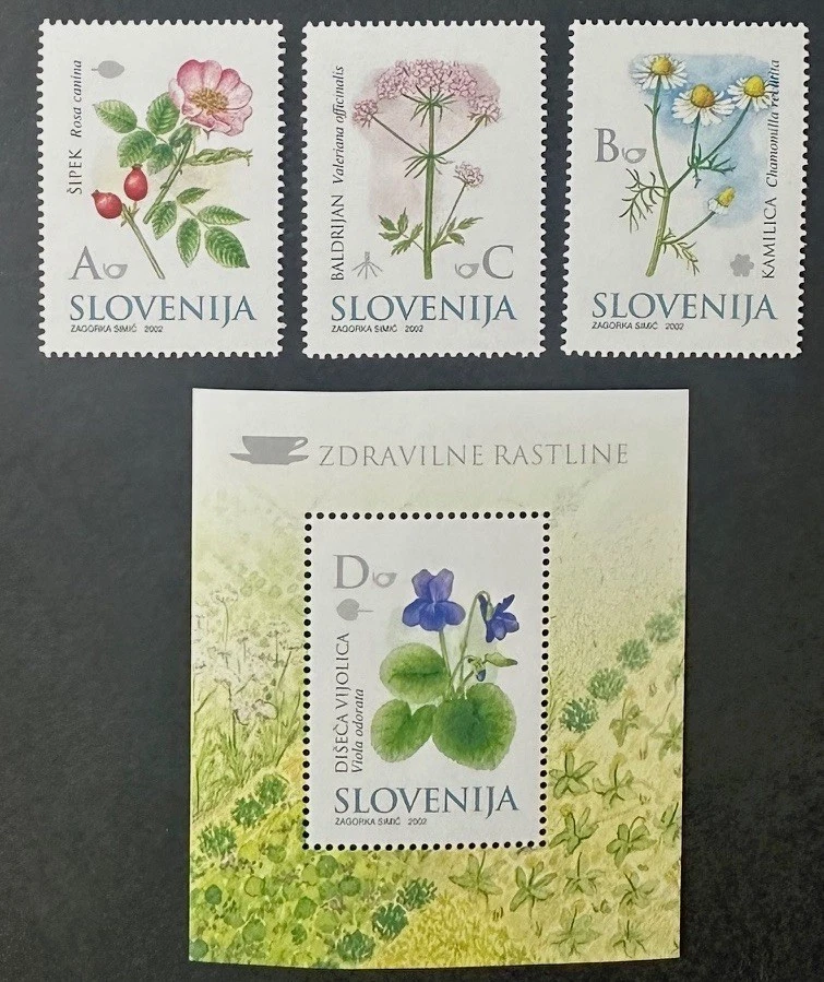 SLOVENIA  497 - 500  Lovely Mint NEVER  Hinged  Set - Image 1 of 1
