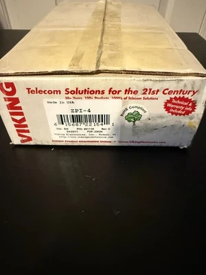 Interfaz de paginación de cuatro zonas Viking Electronics ZPI-4 (SM) 261119C con adaptador de corriente Foto 1 de 4