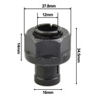Outil De Fraisage Collet Chuc Haute Qualité Outil Rotatif 12 Mm Collet Routeur