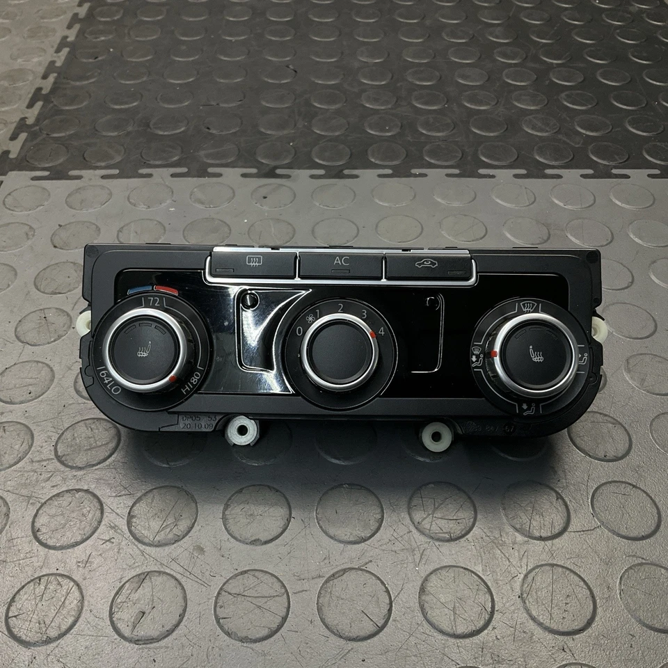 Volkswagen CC 2009-2012 conjunto de panel de control de calefacción de aire acondicionado OEM Foto 1 de 4