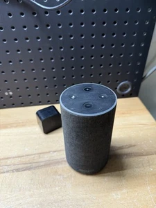 (C) Amazon Echo 2nd Gen XC56PY Smart Speaker w/ Power Cord - Picture 1 of 5