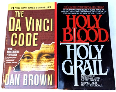 Holy Blood, Holy Grail • Da Vinci Code • LOT (2)  Dan Brown Paperback Foto 1 de 4