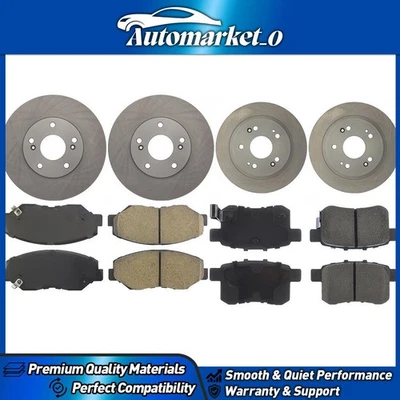 Kit de actualización de frenos de disco delanteros y traseros para Honda Accord 2011-2012 piezas centradas Foto 1 de 2