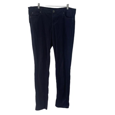 Kut From The Kloth Women's Size 14 Blue Corduroy Diana Skinny Pants - Image 1 of 4