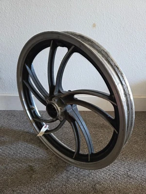 1981-1983 Yamaha Virago 750 XJ650 Maxim XV750 Front Wheel Rim Disk 19x1.85 - Image 1 of 4