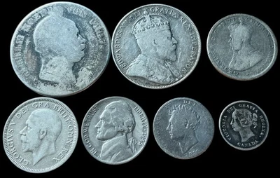 Assorted Lot Of Silver Coins 48.8 Grams - Image 1 of 3