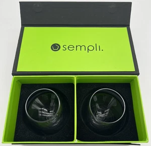 Sempli Cupa-Rocks Wein/Brandy/Bourbon/Likör Tumbler Rocks. 2er Set Gläser. - Bild 1 von 10