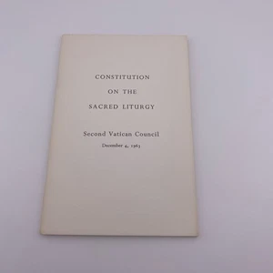 Constitution of the Sacred Liturgy (Documents of Vatican II) - Paperback - GOOD - Bild 1 von 8