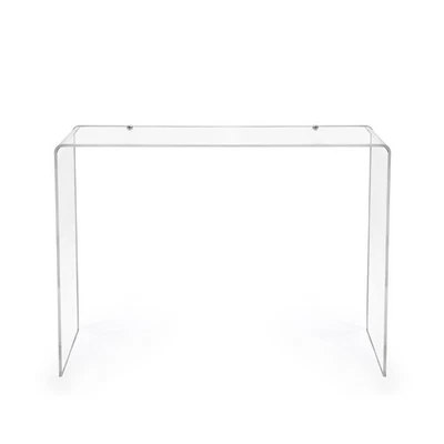 iPLEX Milvio Consolle in PMMA 75x100cm Trasparente Made in Italy - Immagine 1 di 2