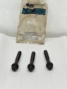 NOS Ford Cylinder Head Bolt E43Z-6065-B (Qty 3) – 1986–89 Tempo/Topaz 2.5L HSC – - Picture 1 of 4