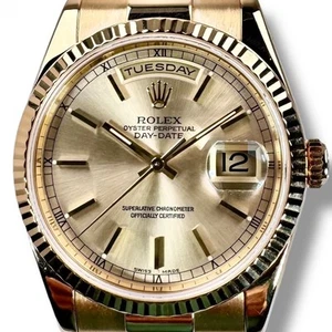 Rolex President Day-Date 118238 18KT Solid Gold - Picture 1 of 11