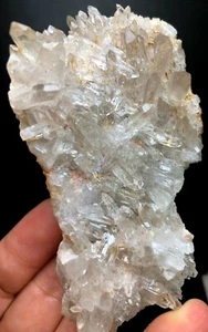 153g 1PCS Raw Natural Beautiful White QUARTZ Crystal Cluster Specimen U187 - Picture 1 of 8