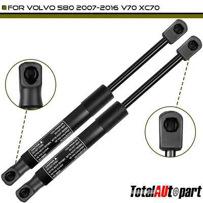 Soportes de elevación 2 piezas para capó delantero derecho y derecho Volvo S80 2007-2016 V70 2008-2010 XC70 Foto 1 de 4