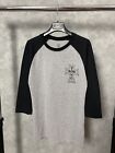 Dog Town Made in USA Cotton 3/4 Sleeve T-shirt Size S