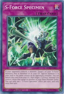 S-Force Specimen x3 BLVO-EN071 YuGiOh! 1st Edition Common - Picture 1 of 1