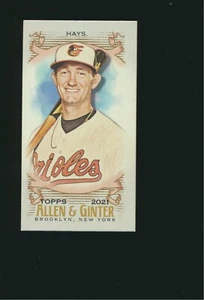 2021 Topps Allen & Ginter Mini Parallel #198 Austin Hays Baltimore Orioles - Picture 1 of 1
