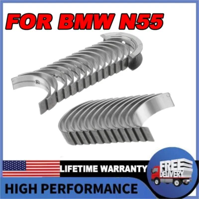 Crankshaft Main & Rod Bearing Set STD For For BMW N55 X1 X3 X4 X5 X6 335i 525i - Image 1 of 4