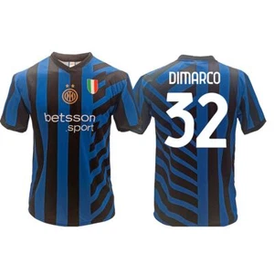 Trikot Dimarco Inter Home 2024 2025 Nabeel Offizielle Friedrich 32 Zwei Sterne - Bild 1 von 5